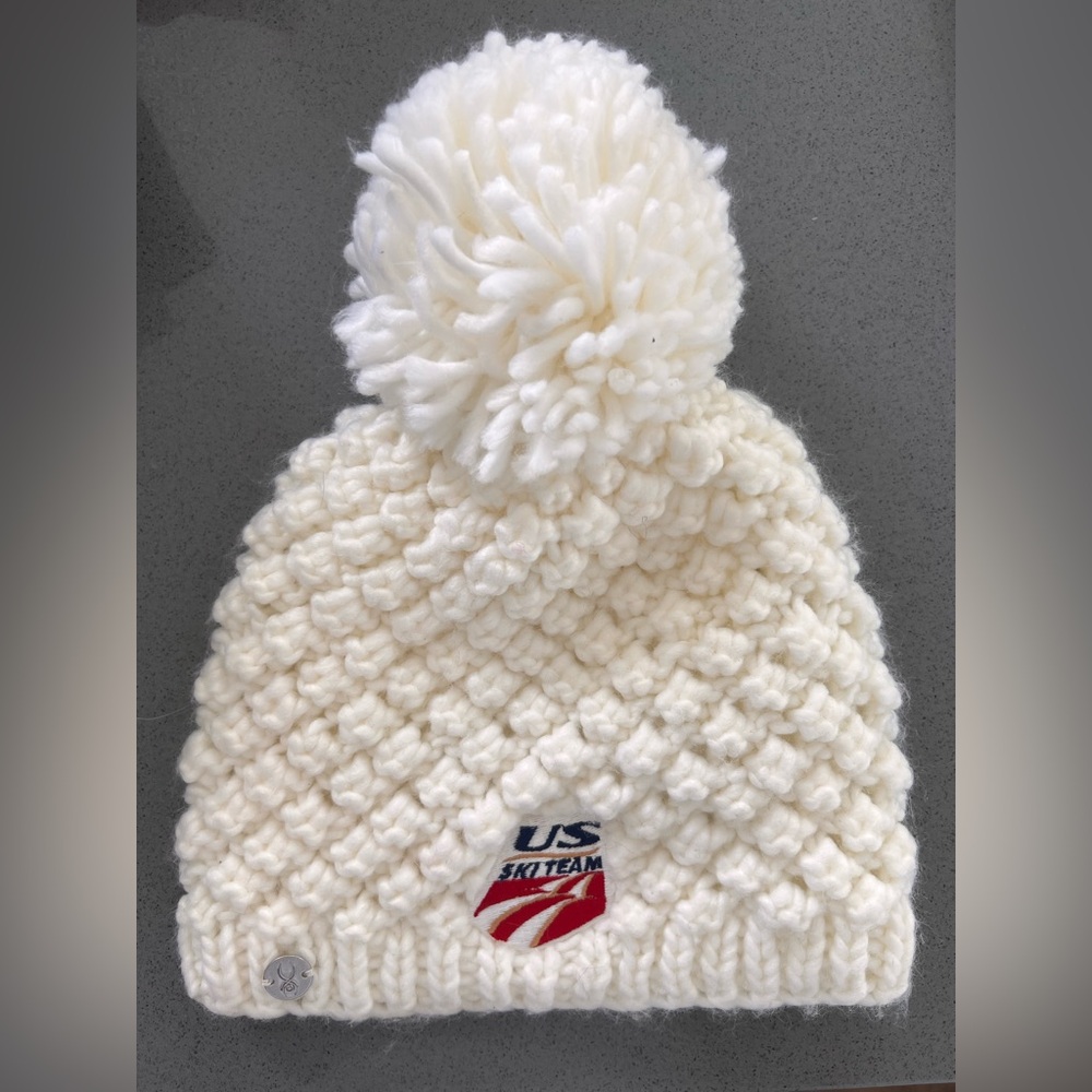 Spyder US Ski Team Pom-Pom Beanie
